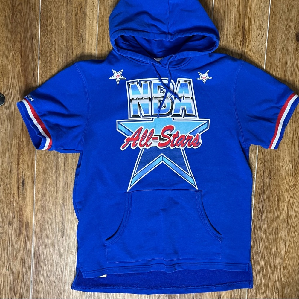 NBA All Star Hoodie Mitchell & Ness Basketball Retro 1991 Hoodie  MEDIUM